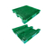 Palette en plastique 1500x1500mm de palette d'entrepôt perforé vert de HDPE
