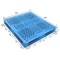 Palettes en plastique surdimensionnées de double HDPE de côtés 1200x1100mm bleu