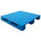 Le matériel bleu de HDPE de LLDPE nichant les palettes en plastique plates a adapté aux besoins du client