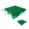 L'entrepôt en plastique résistant vert de palette de 4 manières emploient empilable