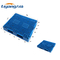 Dérapages en plastique résistants empilables d'euro palettes en plastique bleues de HDPE