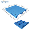 palette en plastique empilable bleue ISO9001 fait face simple de 1300*1200mm