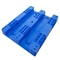 palette en plastique empilable bleue ISO9001 fait face simple de 1300*1200mm