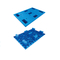 100 palette en plastique réutilisée de manière du HDPE 2 de palettes de Rackable et palette de 4 manières