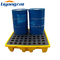 Palette de Tray Low Profile Spill Containment de flaque de bidon à pétrole de GV 4