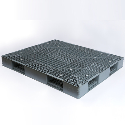 Palette en plastique soudée empilable d'euro réversible d'entrepôt résistant en plastique de la palette 1400*1200 à vendre